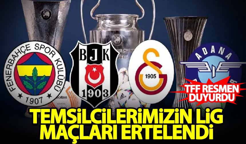 Tff Karar Resmen Duyurdu Temsilcilerimizin Ma Lar Ertelendi