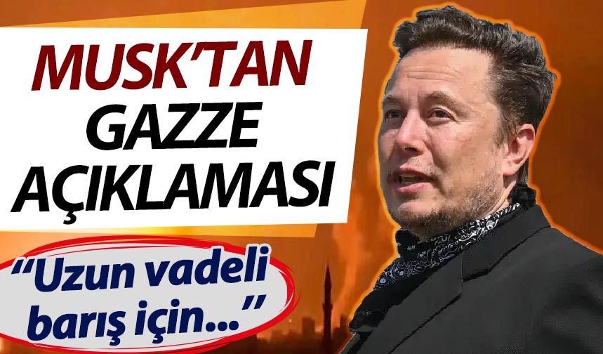 Elon Musk Tan Gazze A Klamas Habervakti Son Dakika Haber Haber