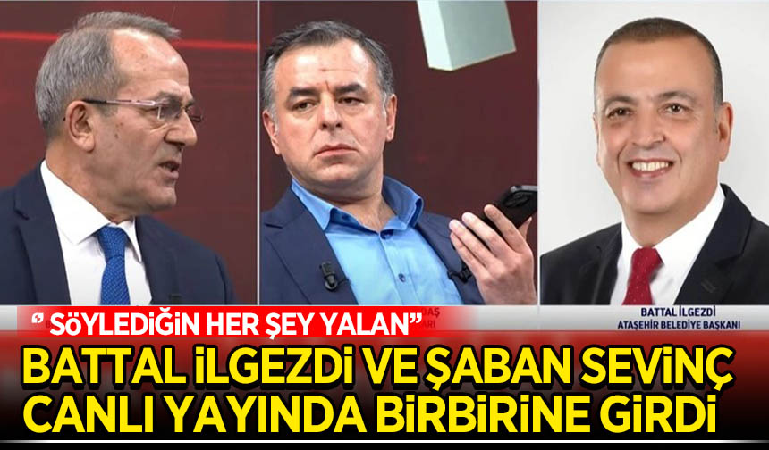 Battal İlgezdi ile Şaban Sevinç canlı yayında birbirine girdi