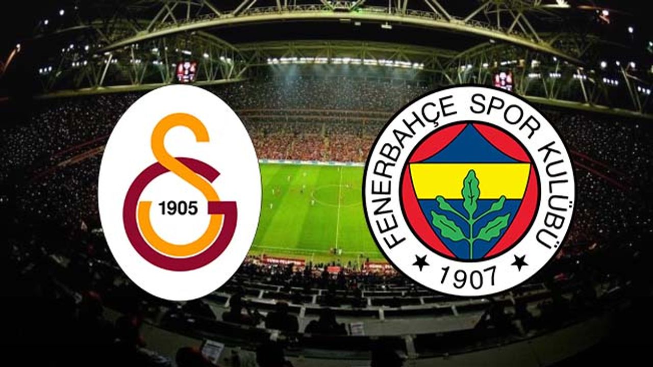 Galatasaray - Fenerbahçe derbilerinde 'kart' karnesi