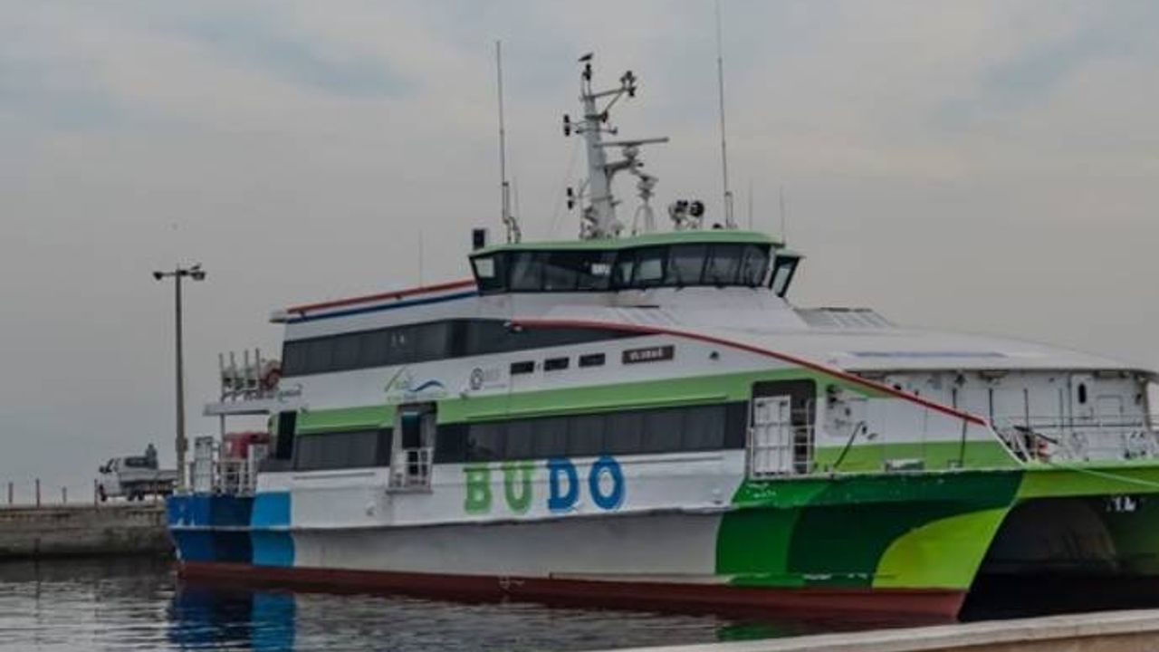 Bursa-İstanbul hattında yarınki deniz otobüsü seferleri iptal edildi