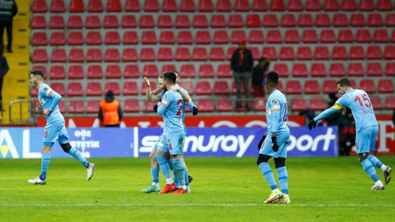 Gol düellosunda kazanan Kayserispor!