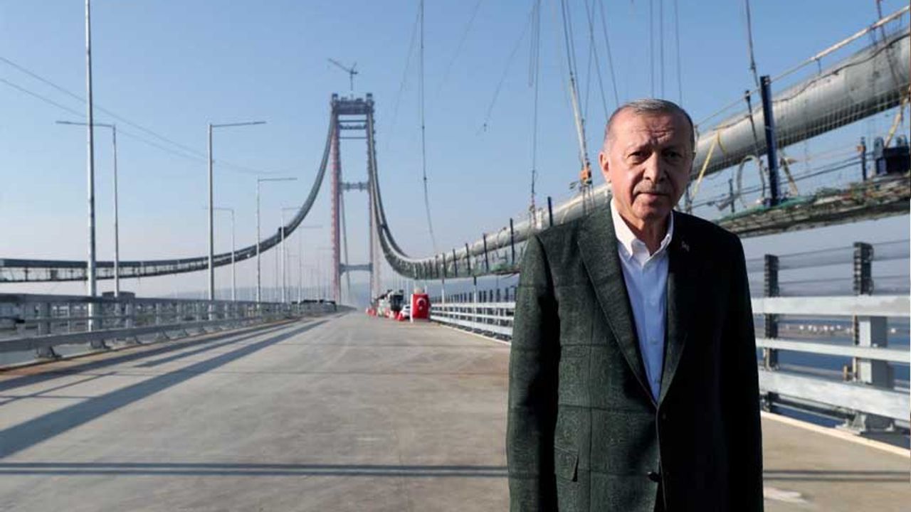 Cumhurbaşkanı Erdoğan, Çanakkale Köprüsü'nün geçiş ücretlerini açıkladı