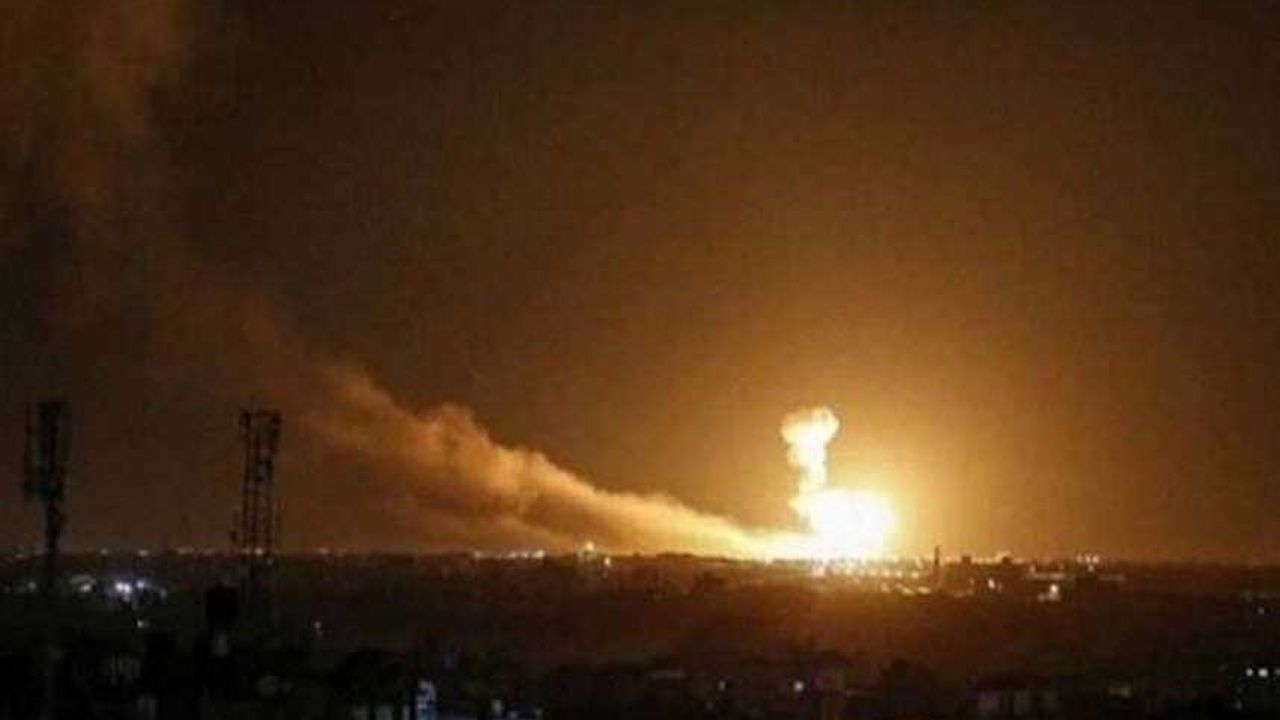 Siyonist İsrail'in Şam'a hava saldırısı düzenlediği iddia edildi