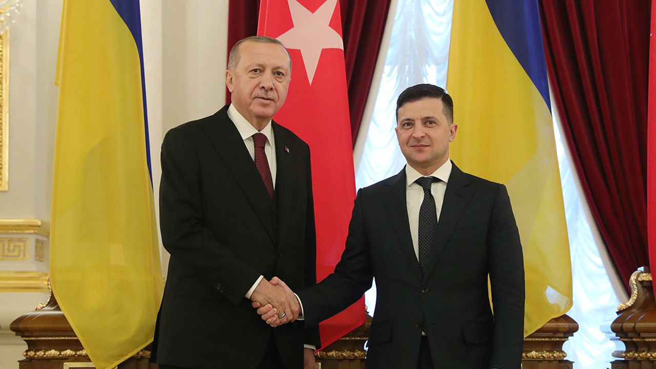 Cumhurbaşkanı Erdoğan, Vladimir Zelensky ile görüştü