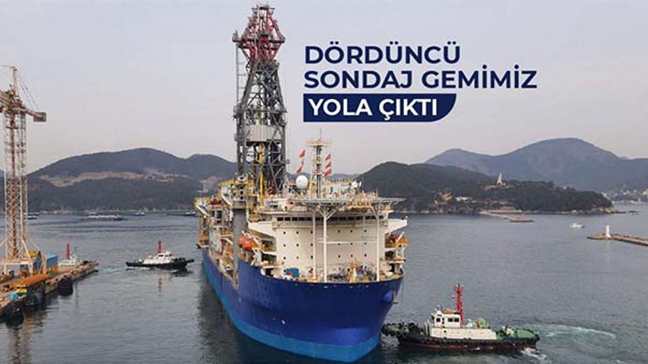 Türkiye'nin yeni sondaj gemisi hazır