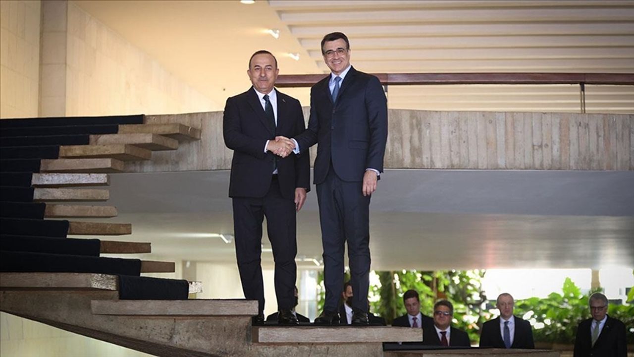 Bakan Çavuşoğlu: Brezilya ile önümüzdeki süreçte 10 milyar dolarlık ticaret hacmi hedefledik