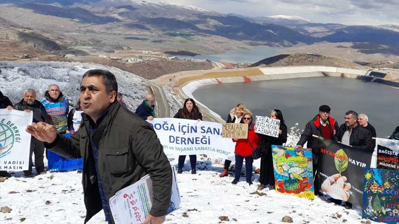 İliç'teki altın madeni protesto edildi - Habervakti, son dakika haber, haber, güncel haberler, gazeteler