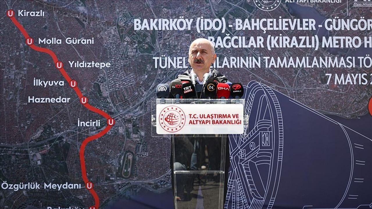 Bakırköy-Kirazlı Metro Hattı'nın hazırlıkları tüm hızıyla devam ediyor