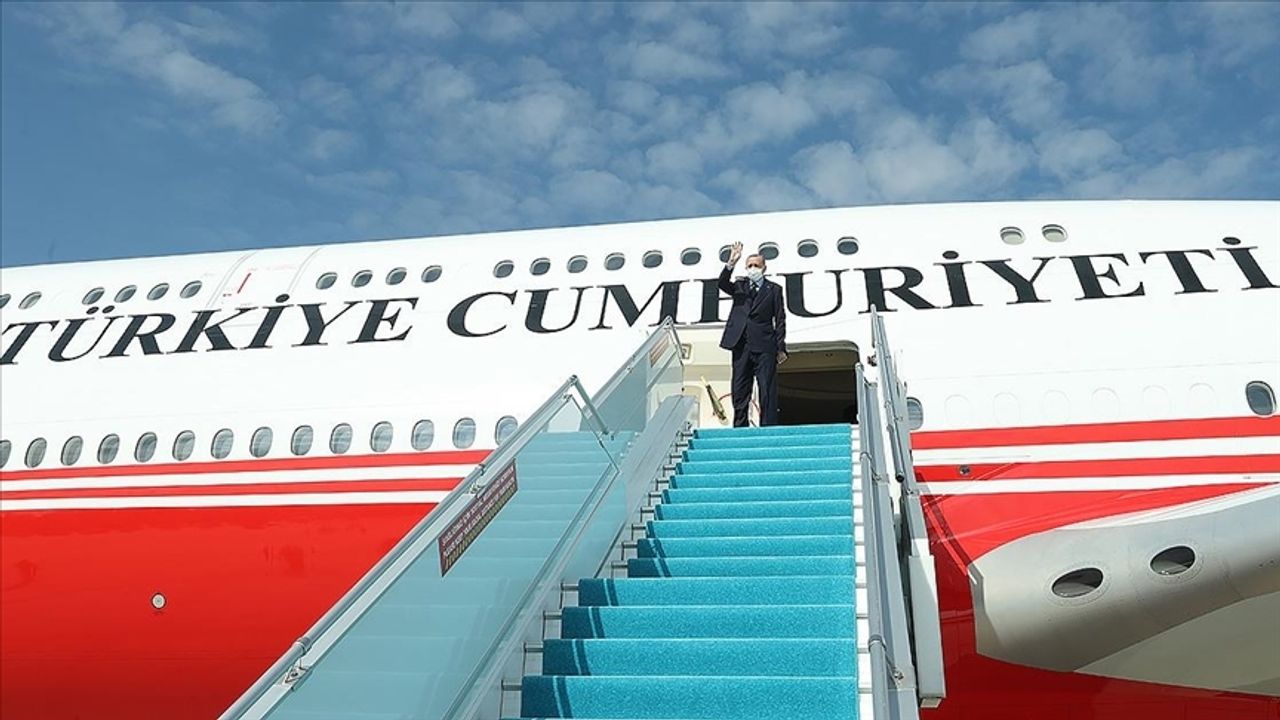 Cumhurbaşkanı Erdoğan, Azerbaycan'a gitti