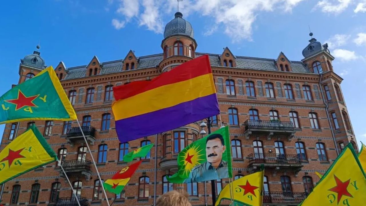 Finlandiya ve İsveç'te YPG/PKK gösterisi