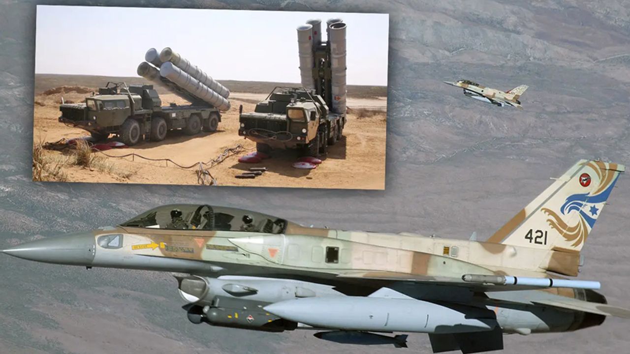 İsrail jetlerine Rus ordusu füze ile karşılık verdi