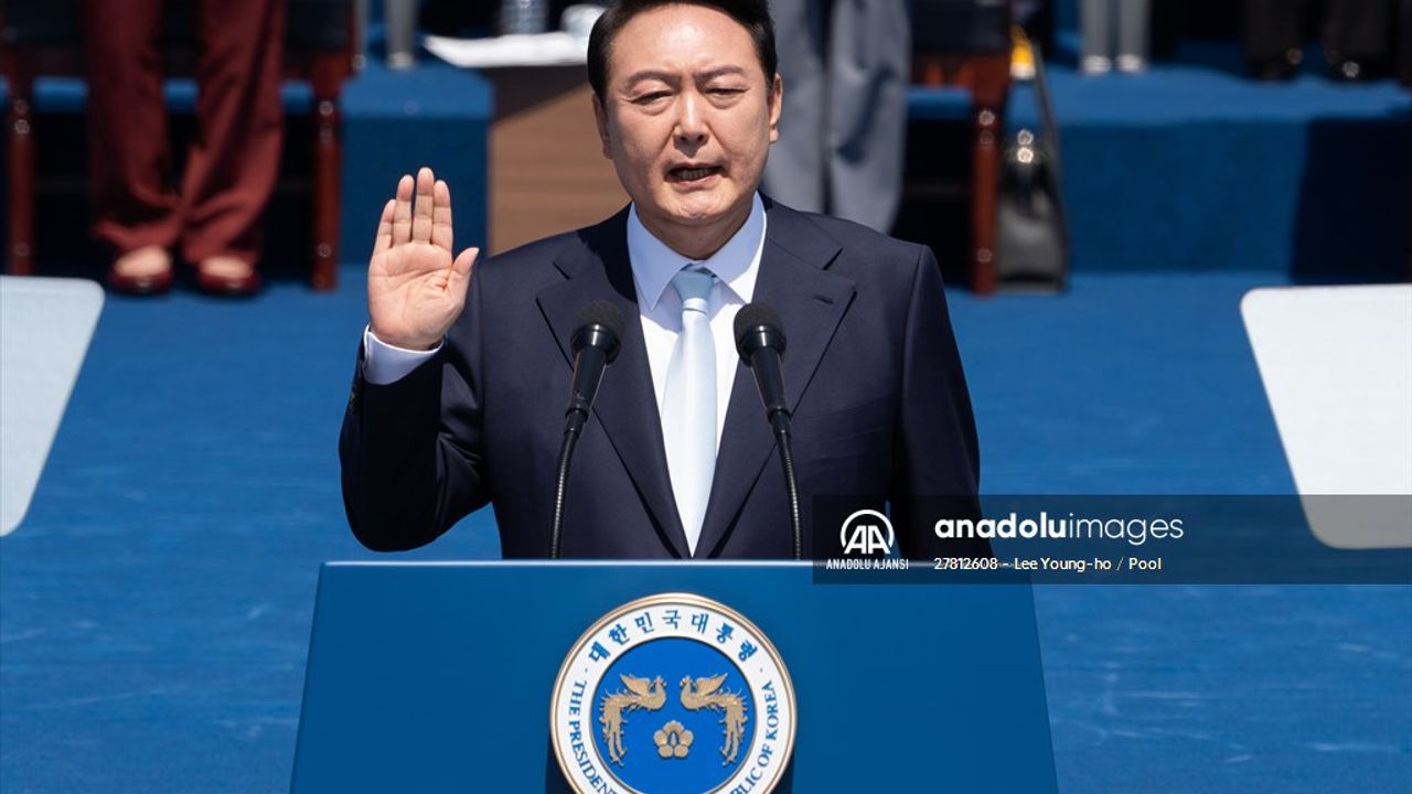 Güney Kore'de yeni Devlet Başkanı Yoon Suk-yeol görevine başladı