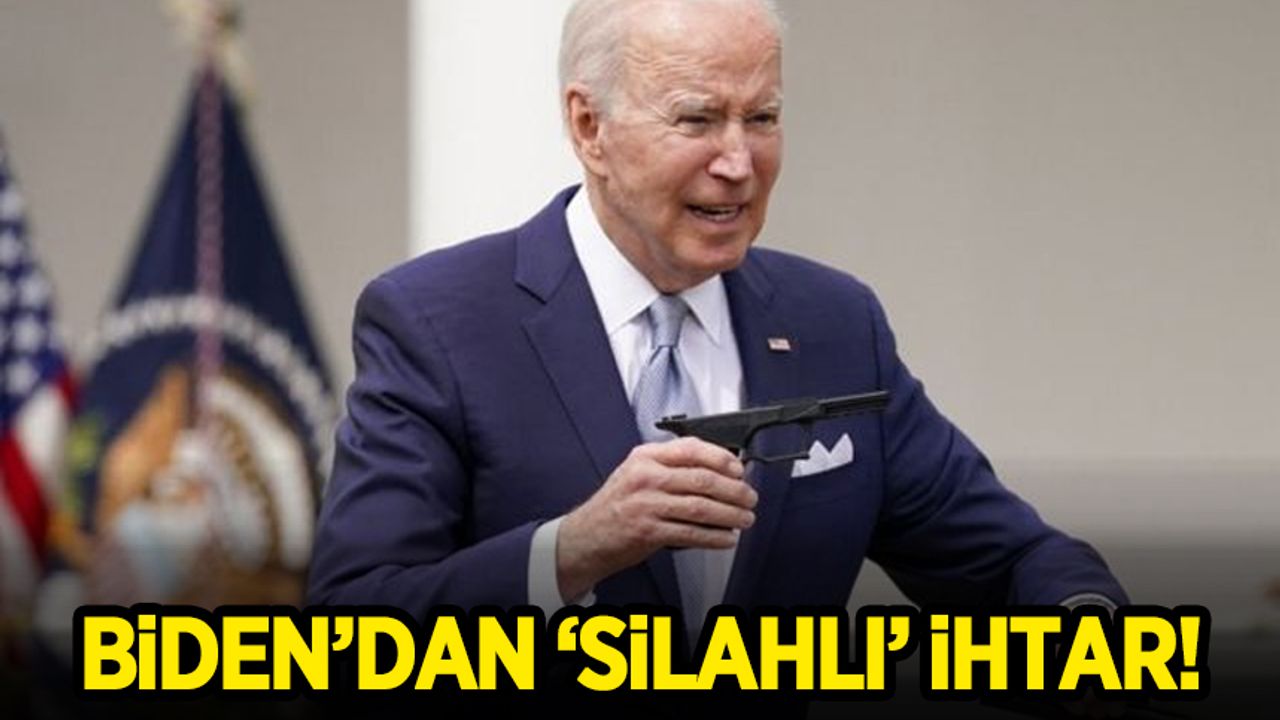 Joe Biden'dan kongreye silah önerisi