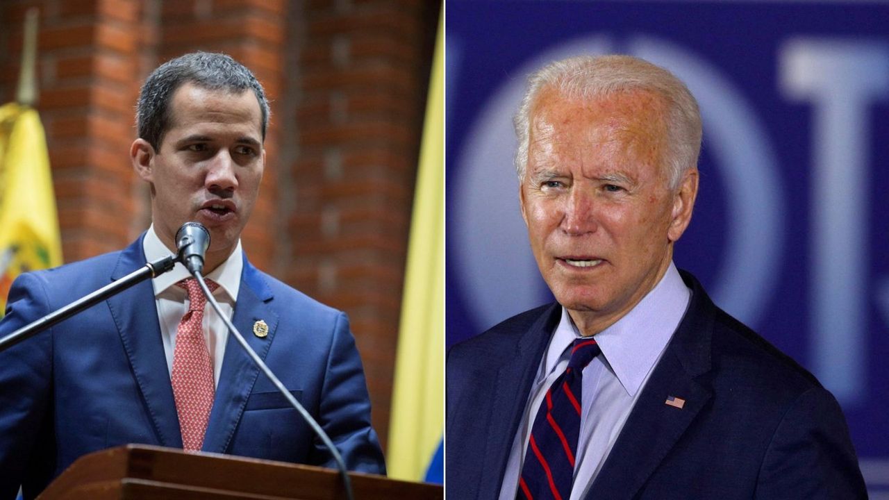 Venezuela Muhalefet Lideri Guaido ile görüşen Biden'dan "yaptırım" mesajı
