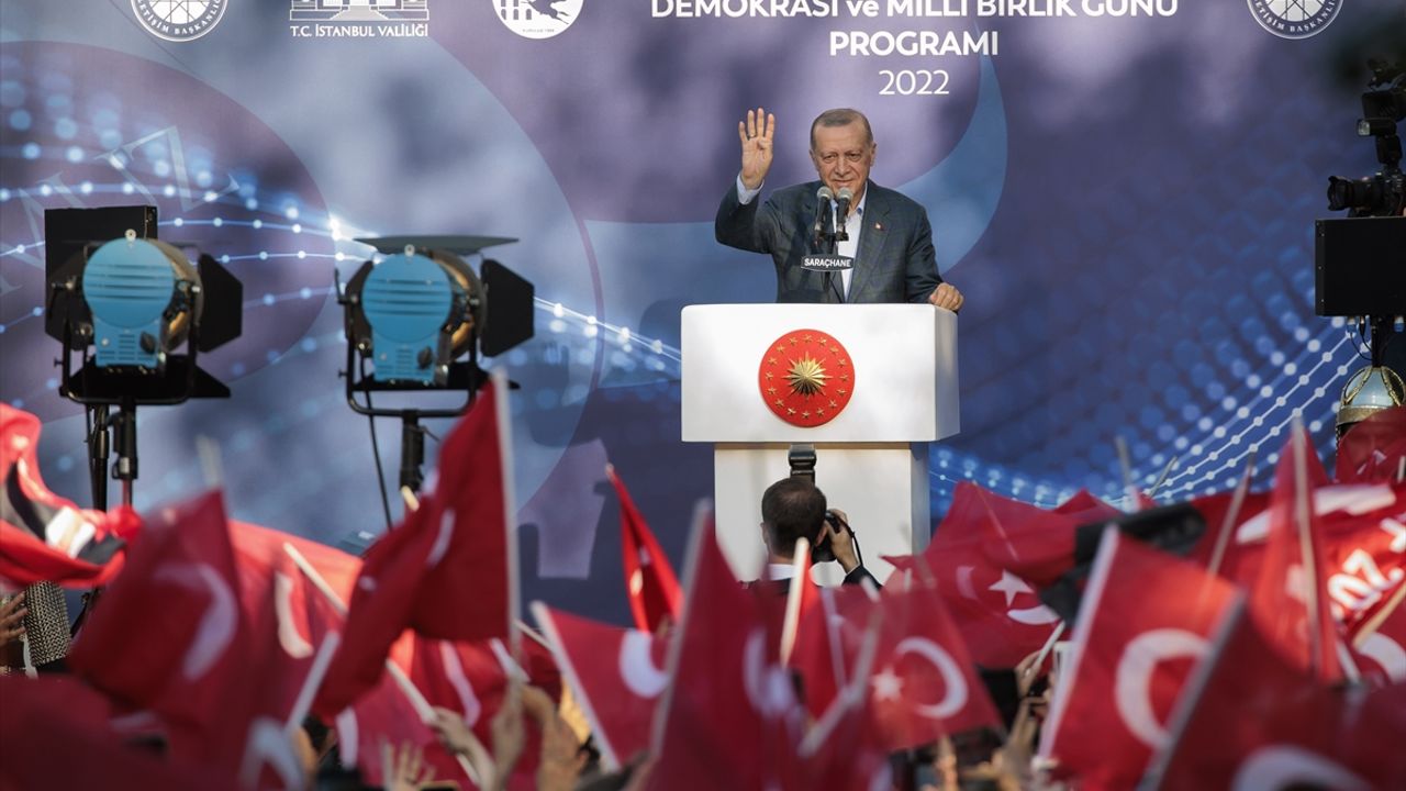Başkan Erdoğan, 15 Temmuz Demokrasi ve Milli Birlik Günü Anma Programı'nda konuştu