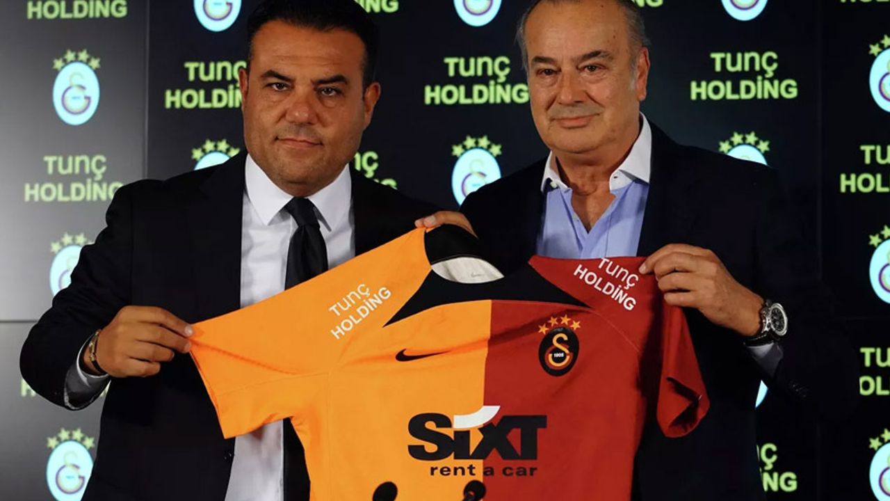 Galatasaray'ın yeni kol sponsoru: Tunç Holding