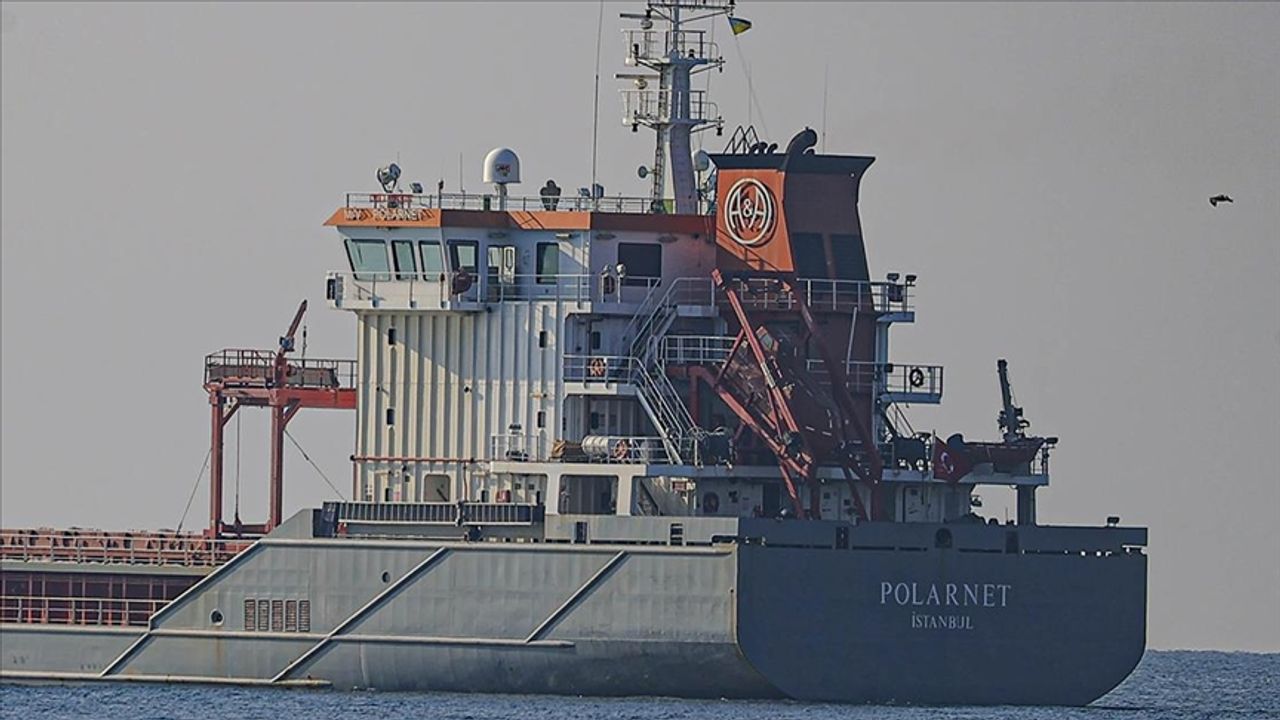 Ukrayna'dan hareket eden mısır yüklü gemi 'Polarnet'in kaptanı konuştu