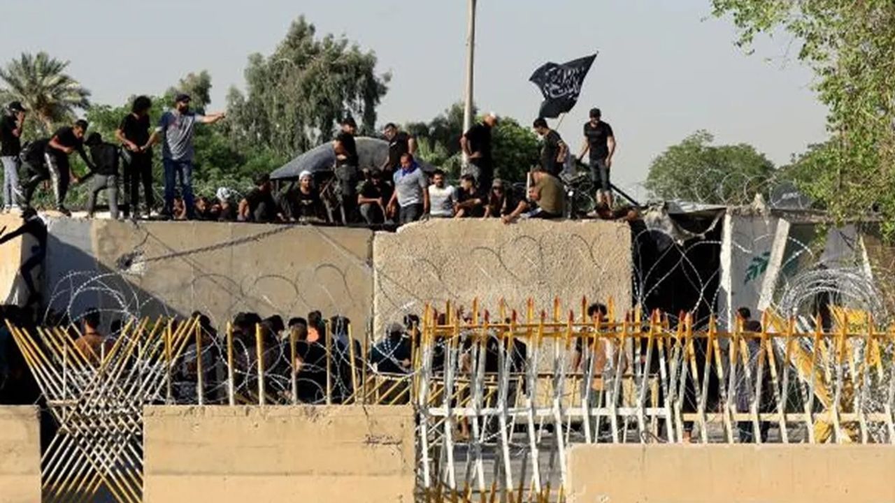 Irak güçlerinin Sadr yanlısı eylemcilere müdahalesi