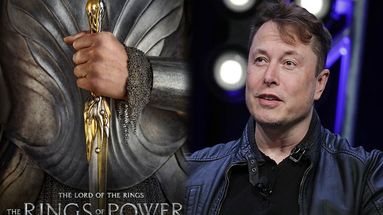 Elon Musk'tan 'Güç Yüzükleri' eleştirisi: Tolkien mezarında ters döndü
