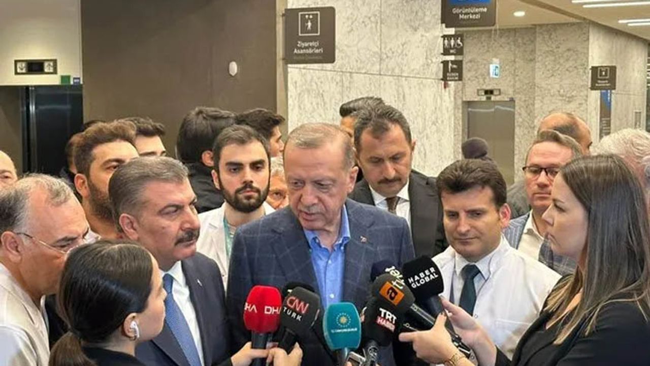 Erdoğan, yaralı madencileri ziyaret etti