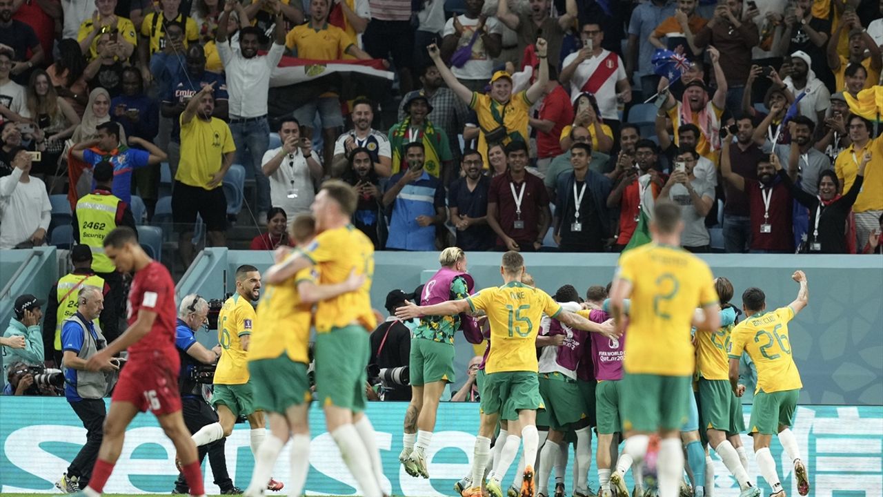 Danimarka'yı mağlup eden Avustralya son 16 biletini aldı