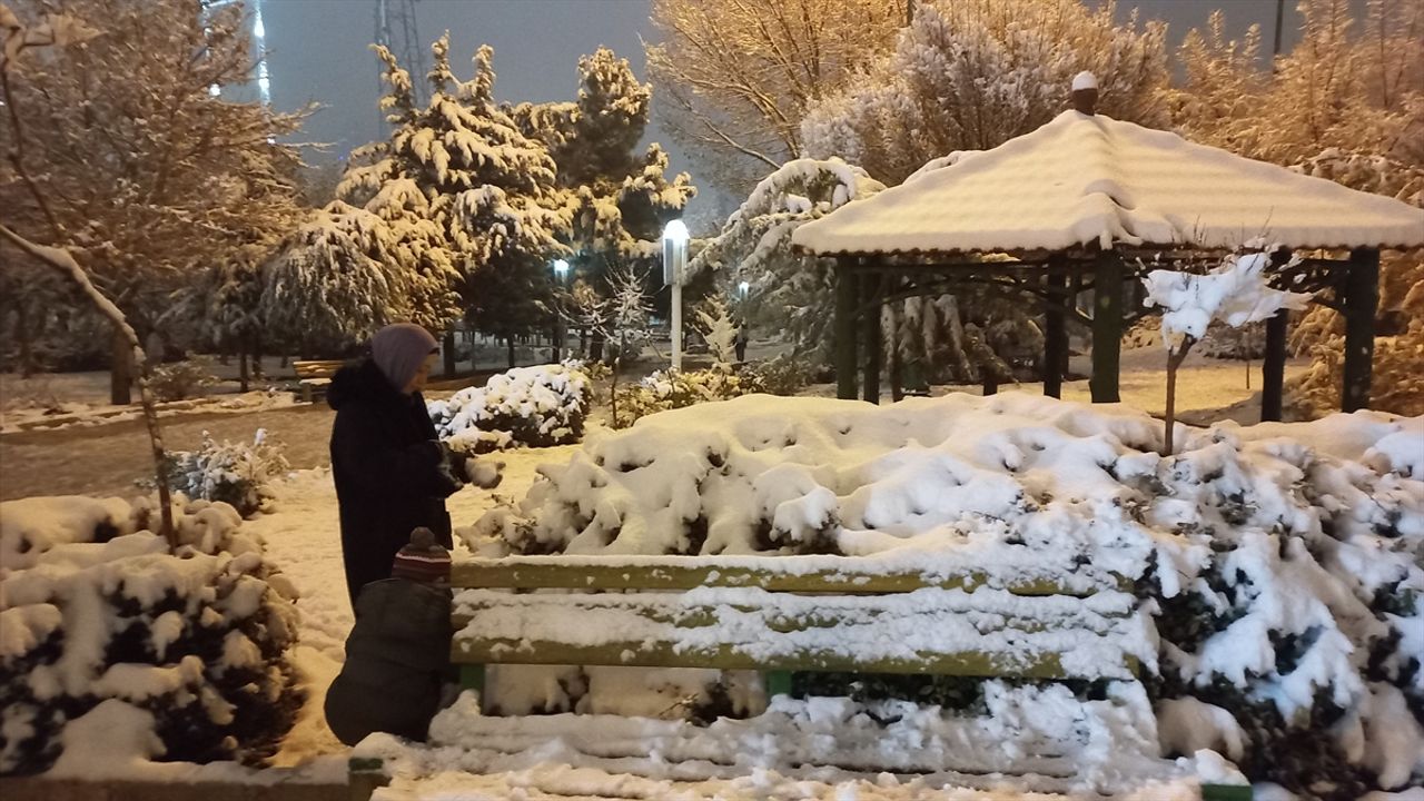 Tahran’da mevsimin ilk karı yağdı, vatandaşlar parklara yöneldi