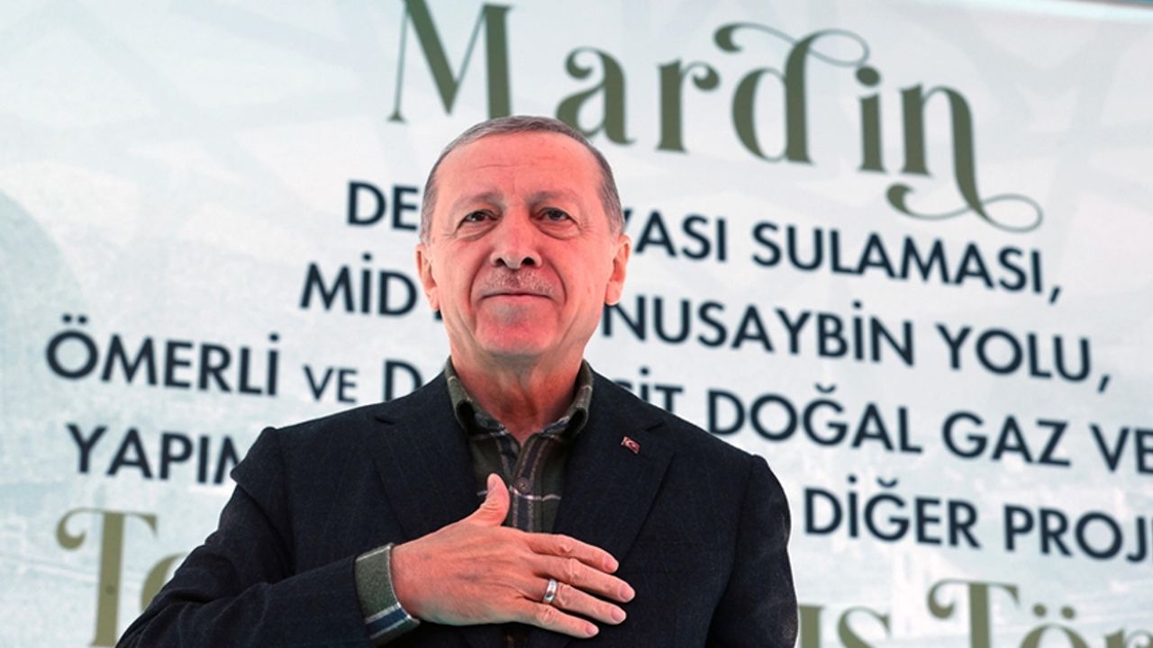 Erdoğan, Mardin'de müjdeyi verdi: Üç petrol kuyumuzun açılışını yapıyoruz