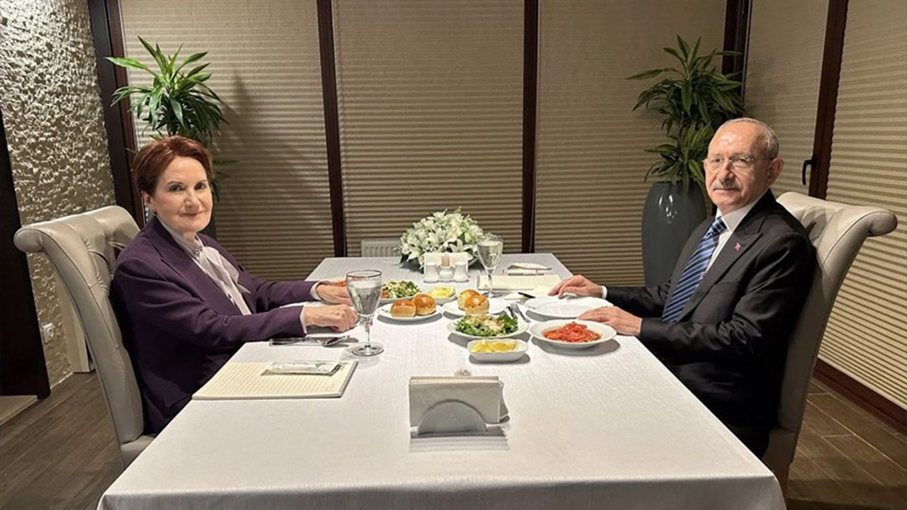 Meral Akşener, adaylık duyurusu sonrası yemeğe katılmadı