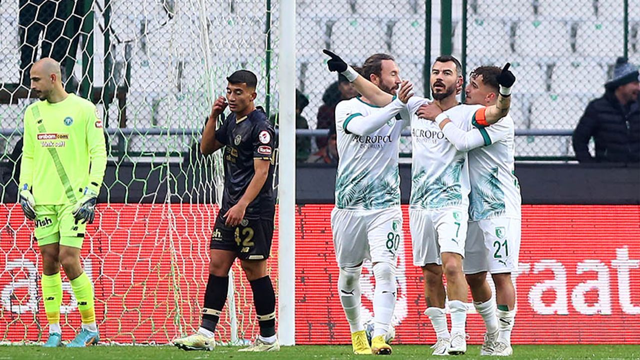Konyaspor 5 gollü maçta Bodrumspor'u saf dışı bıraktı