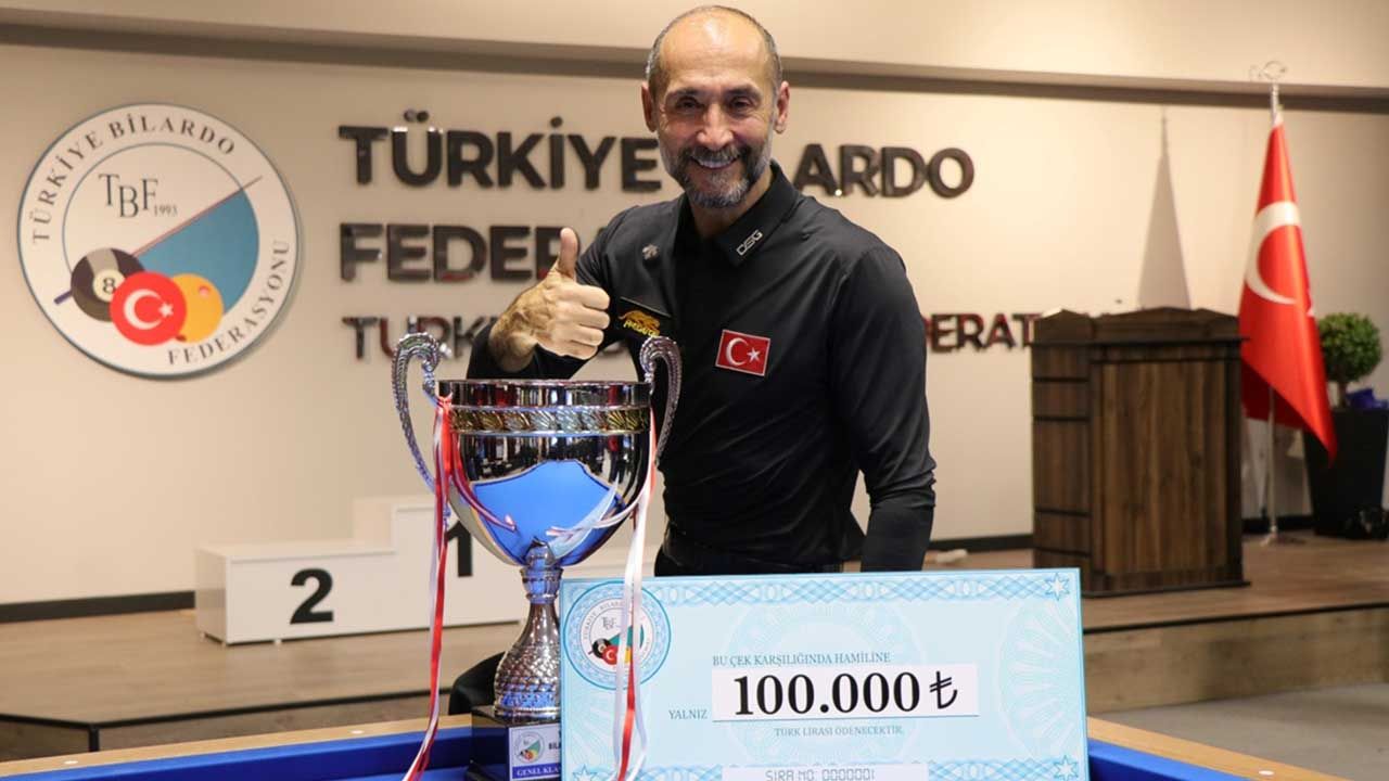 Semih Saygıner, Türkiye 3 Bant Bilardo Şampiyonu oldu