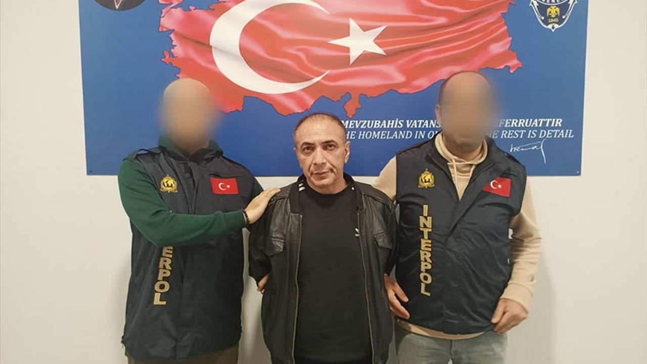 Kırmızı bültenle aranan cinayet zanlısı Almanya'da yakalanarak Türkiye'ye getirildi