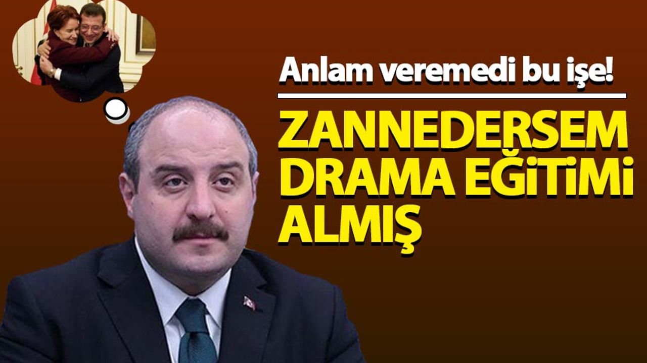 Varank'tan Akşener'e: Zannedersem drama eğitimi almış