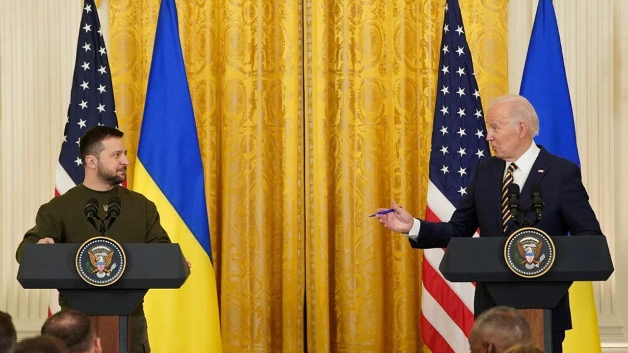Biden: "Ukrayna orada durduğu sürece Ukrayna'nın yanında olacağız"