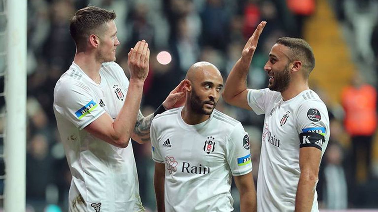 Beşiktaş Kasımpaşa'yı iki golle geçti