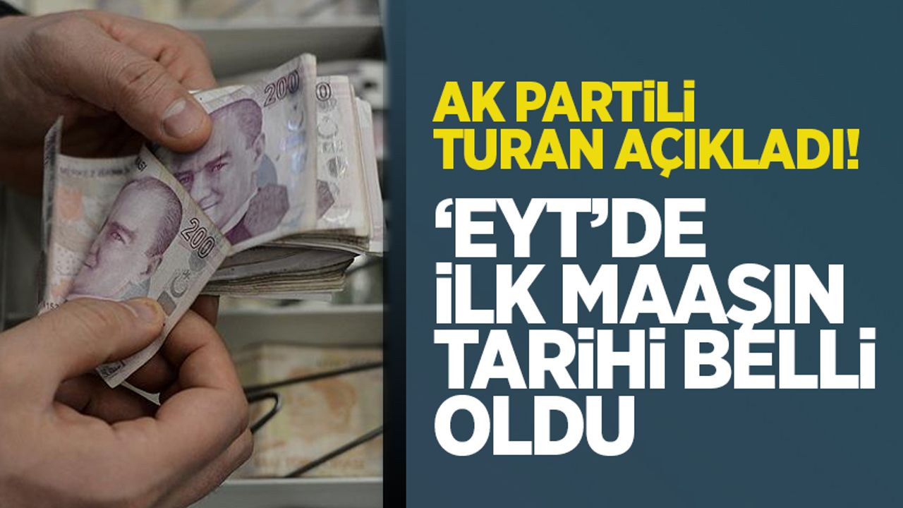 AK Parti'den 'EYT'lilerin ilk maaşı hakkında açıklama: En geç...