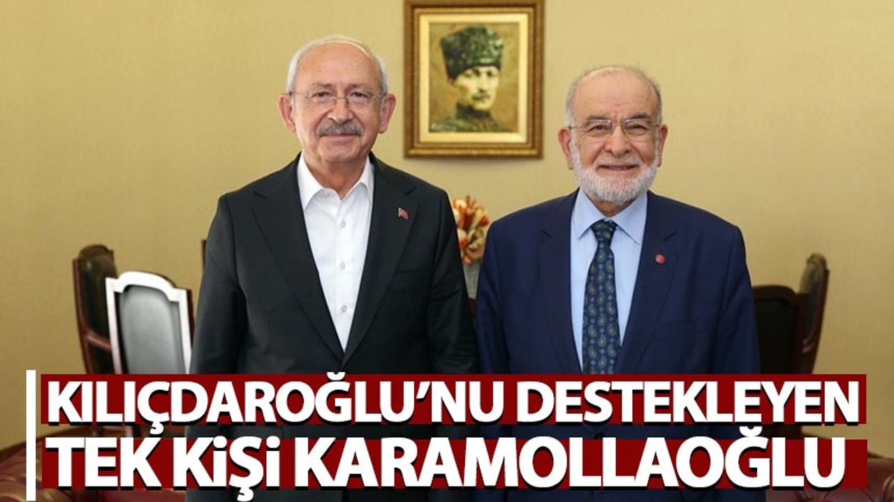 Altaylı: Kılıçdaroğlu’nu kesinlikle destekleyen tek kişi Karamollaoğlu