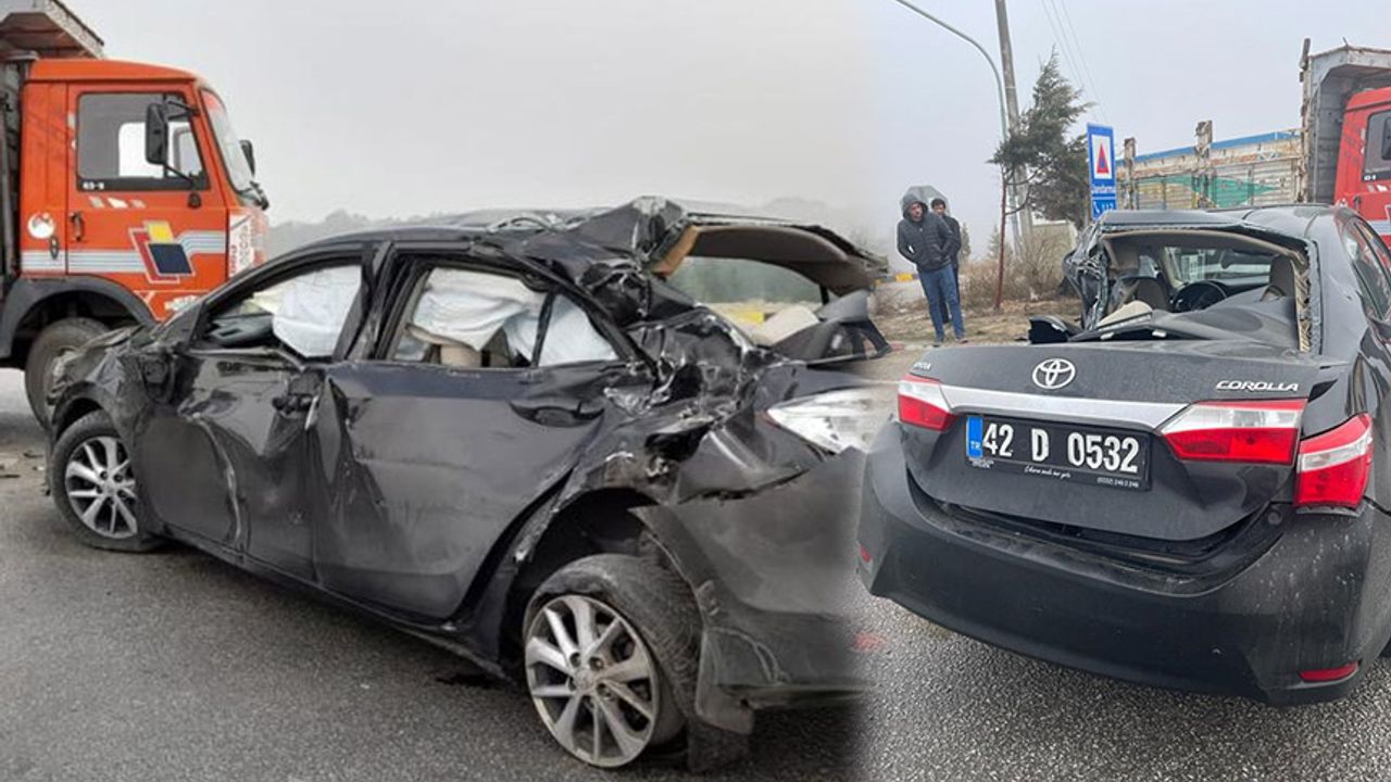 Tuzlukçu Belediye Başkan Nurettin Akbuğa trafik kazası geçirdi