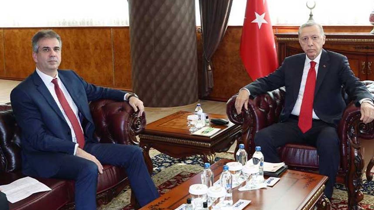 Erdoğan, İsrail Dışişleri Bakanı Cohen ile görüştü