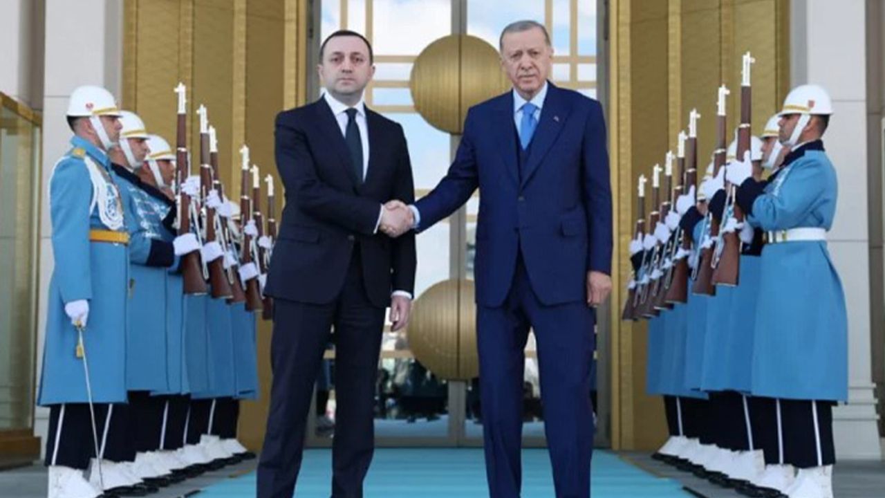 Başkan Erdoğan, Gürcistan Başbakanı İrakli Garibaşvili ile görüştü
