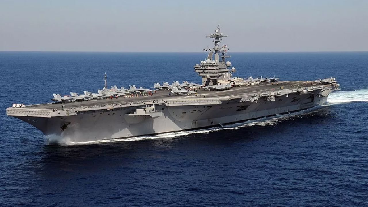 Pentagon, George HW Bush uçak gemisinin Türkiye'ye gideceğini açıkladı