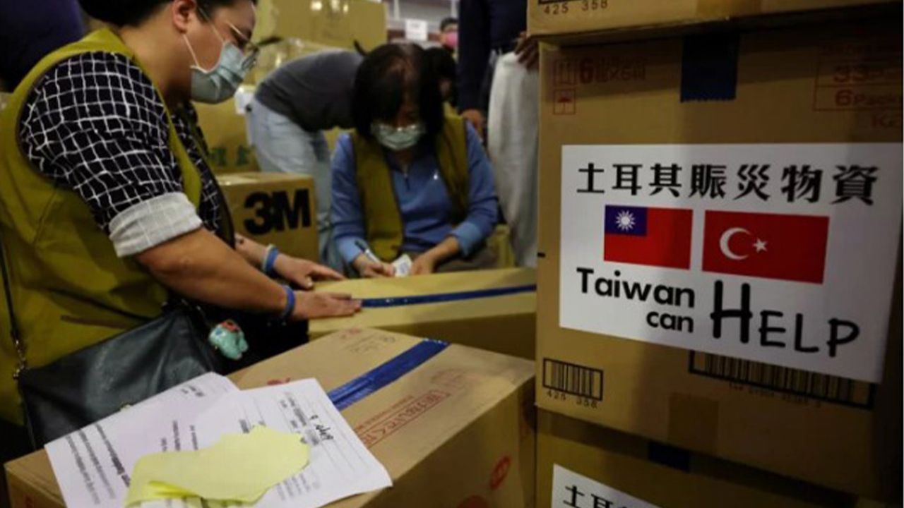 Tayvan'da  Türkiye'deki depremzedeler için toplanan bağış 32 milyon doları aştı