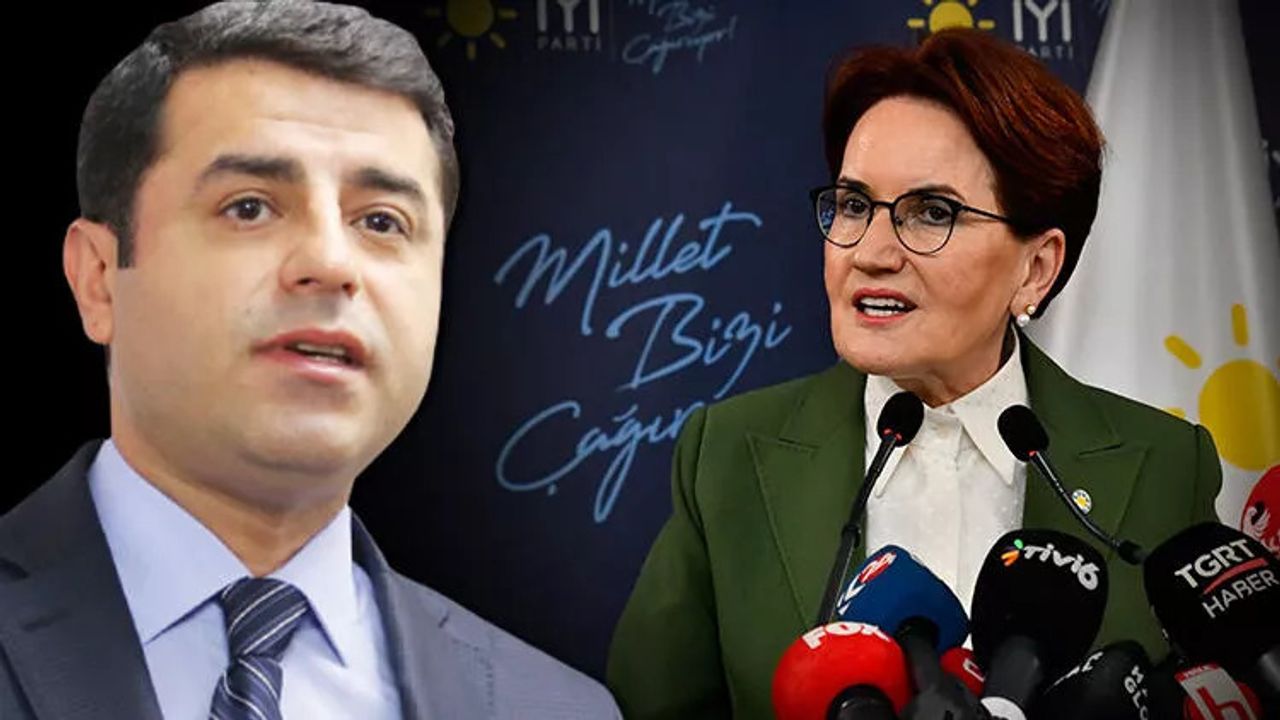 Demirtaş'tan Akşener'e mektup: HDP destek verirse Cumhurbaşkanı yardımcısı olacaksınız