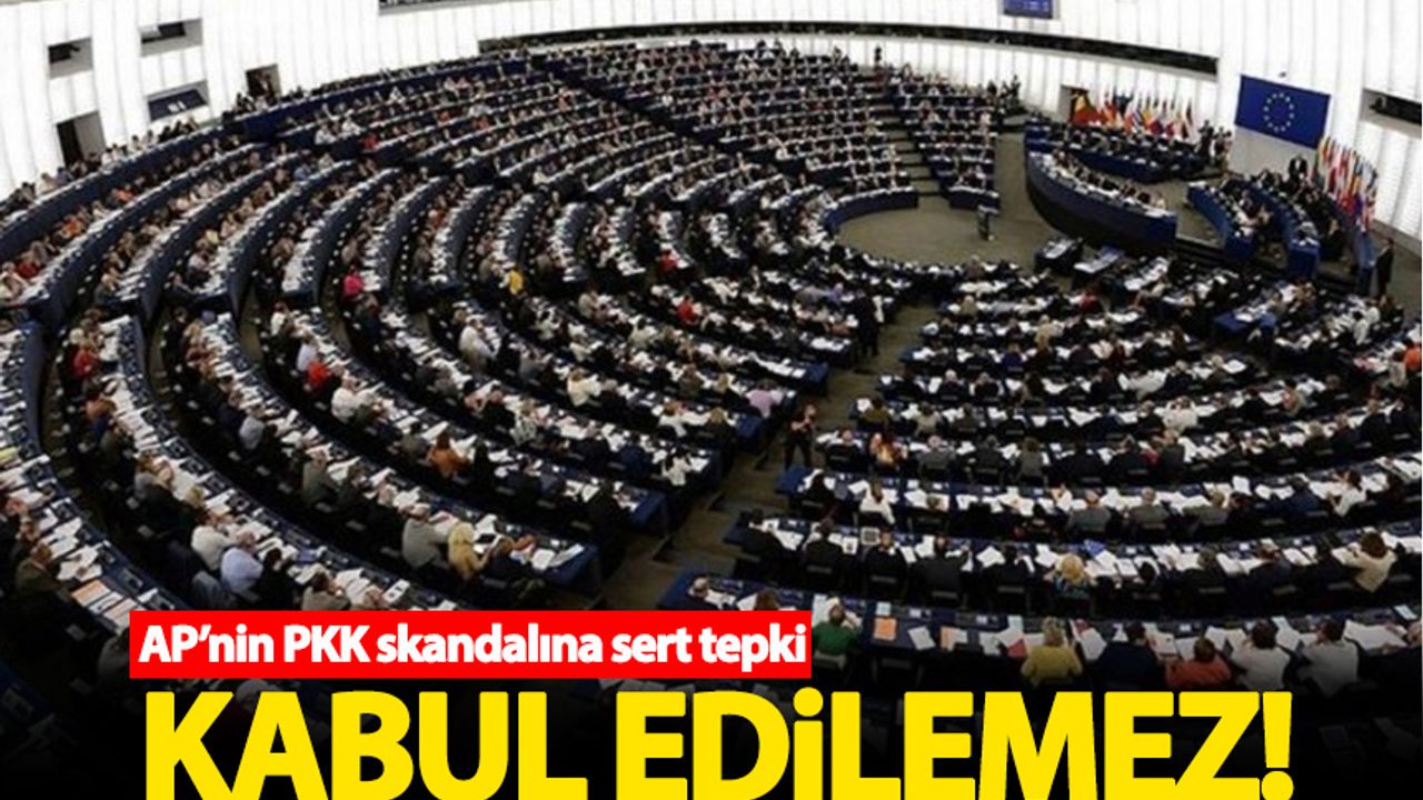 Dışişleri'nden Avrupa Parlamentosu'na PKK tepkisi