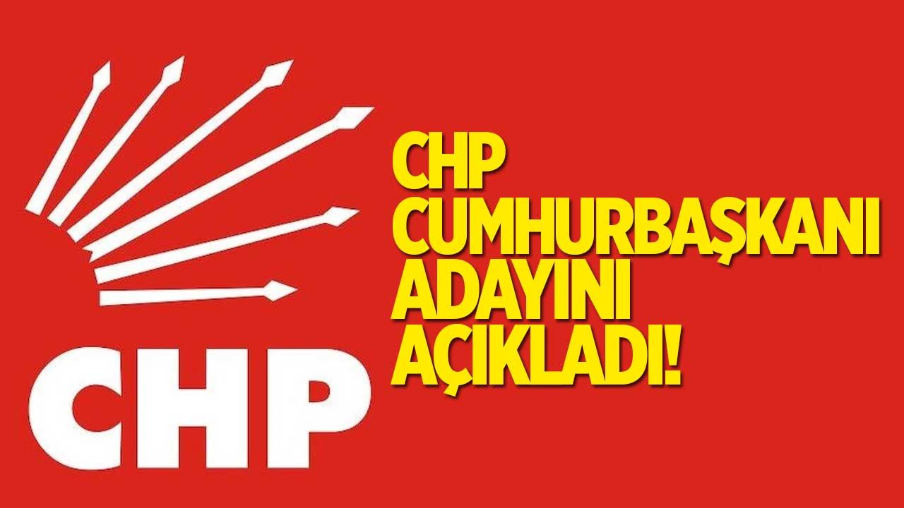 CHP cumhurbaşkanı adayını belirledi
