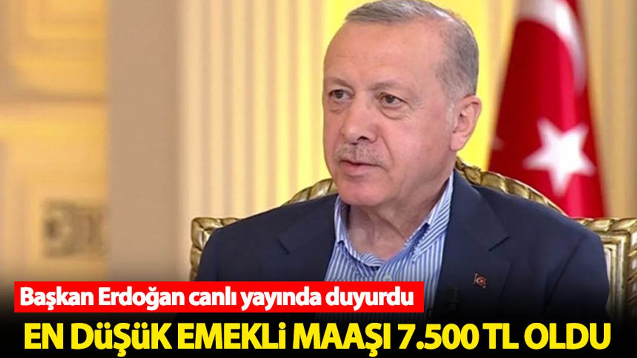 Başkan Erdoğan'dan canlı yayında açıklamalar
