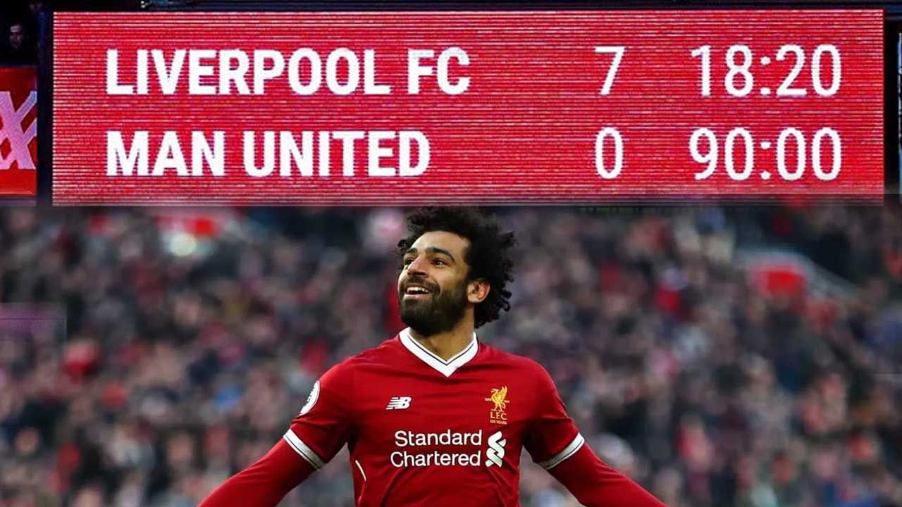 Liverpool'dan Manchester United'a tarihi fark: 7-0