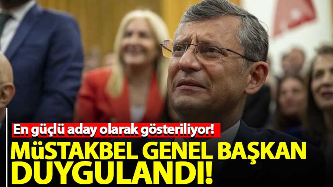 Özgür Özel ağlamamak için kendini zor tuttu! Müstakbel CHP Genel Başkanı...
