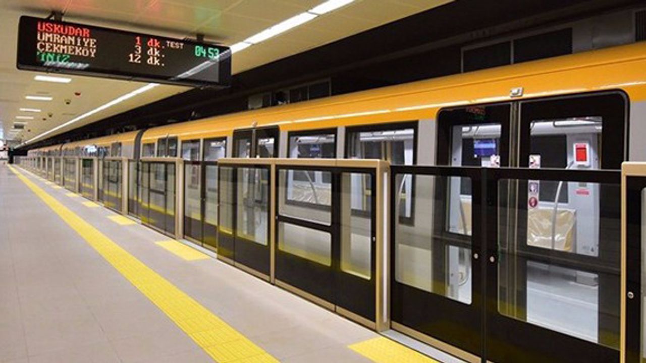 Üsküdar-Çekmeköy metrosunda seferler yeniden başlatıldı