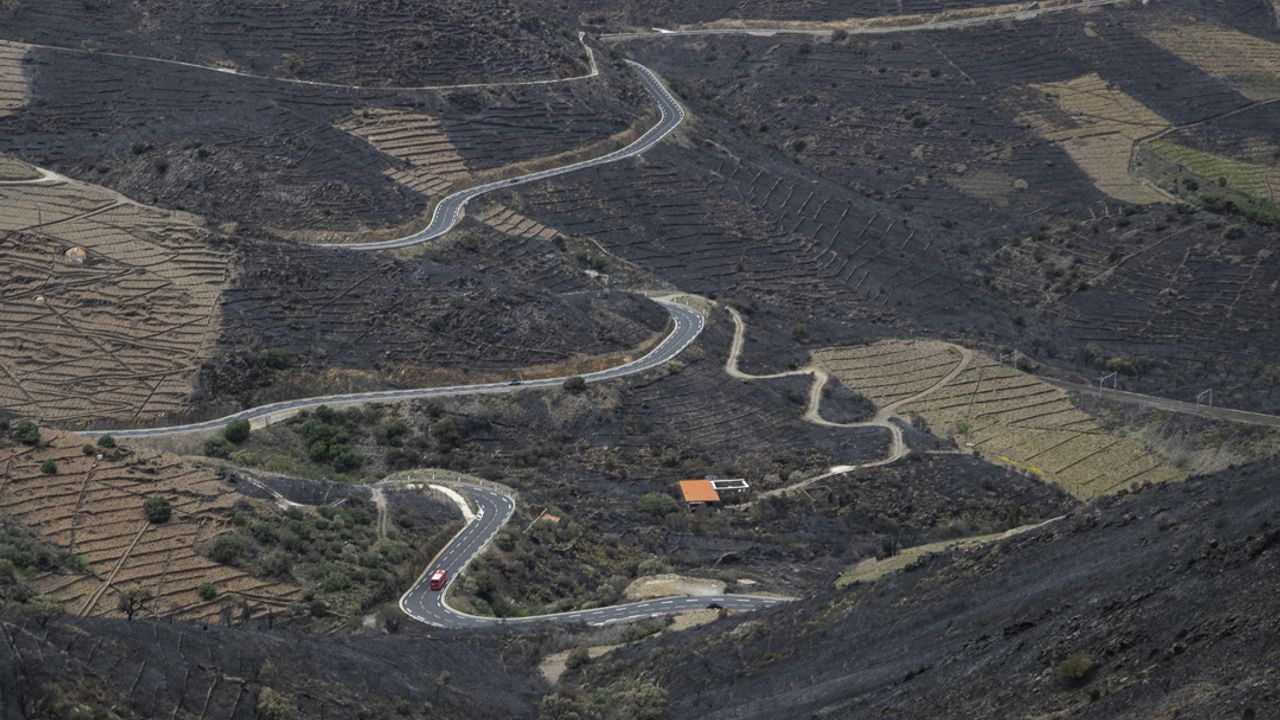 İspanya-Fransa sınırındaki orman yangını kontrol altına alındı